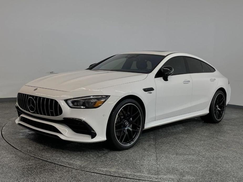 used 2021 Mercedes-Benz AMG GT car, priced at $59,999