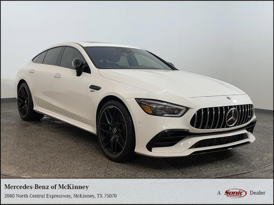 used 2021 Mercedes-Benz AMG GT car, priced at $59,999