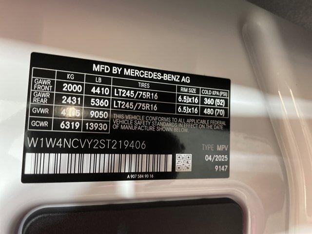 new 2025 Mercedes-Benz Sprinter 2500 car, priced at $75,561