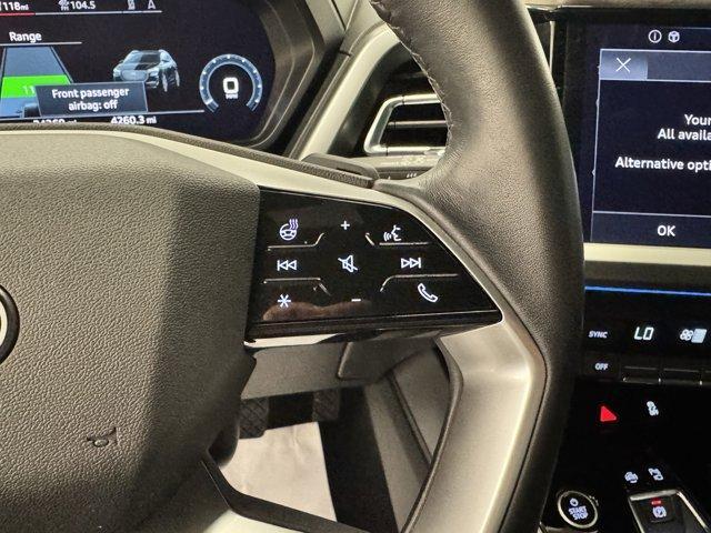 used 2023 Audi Q4 e-tron car, priced at $31,899