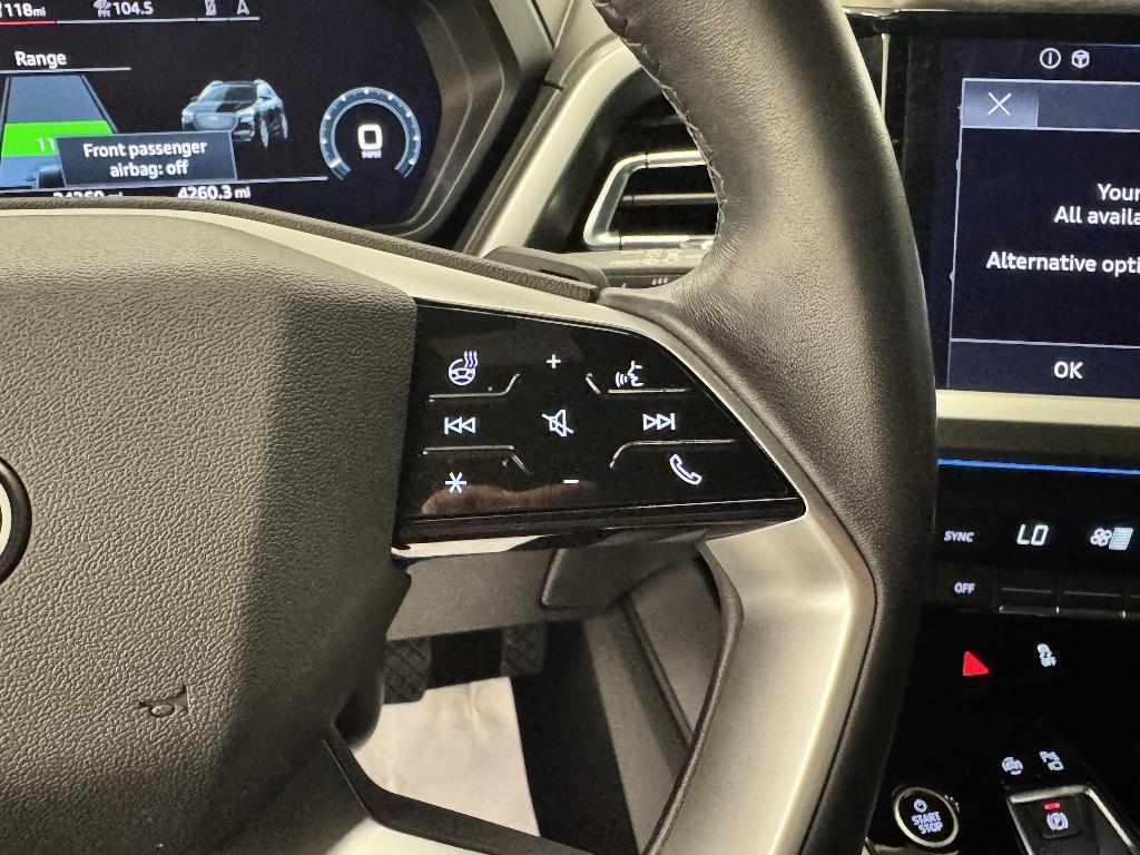 used 2023 Audi Q4 e-tron car, priced at $29,998