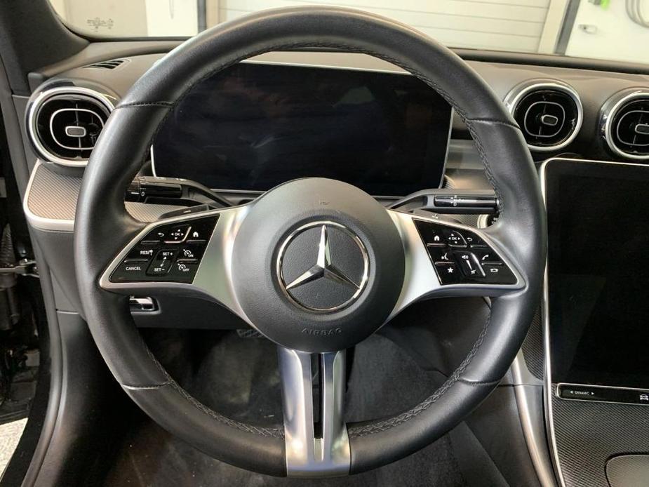 used 2023 Mercedes-Benz C-Class car, priced at $36,996