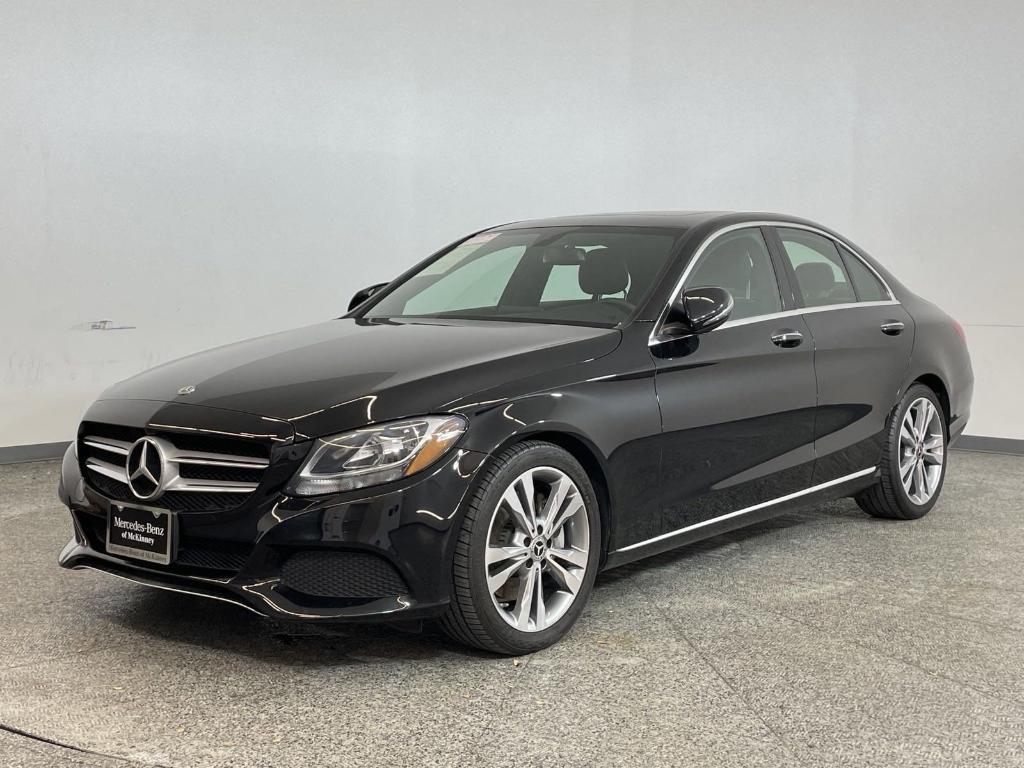 used 2018 Mercedes-Benz C-Class car, priced at $19,499