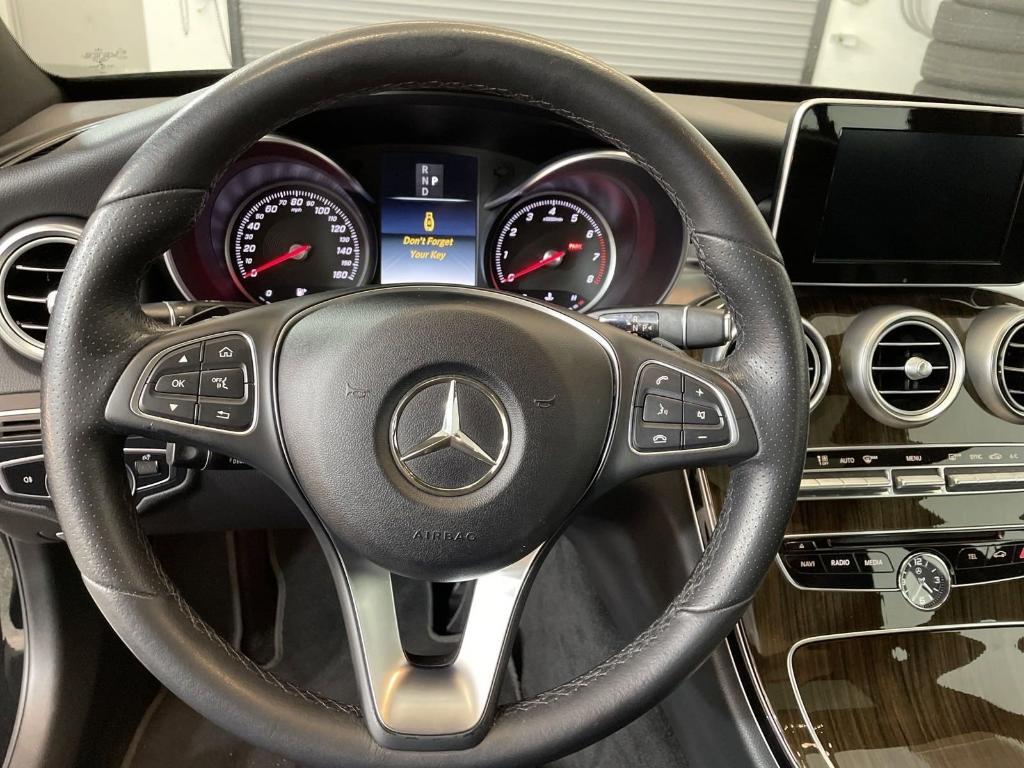 used 2018 Mercedes-Benz C-Class car, priced at $19,499