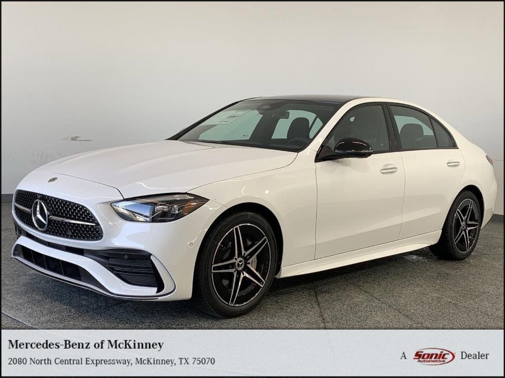 new 2025 Mercedes-Benz C-Class car, priced at $57,045