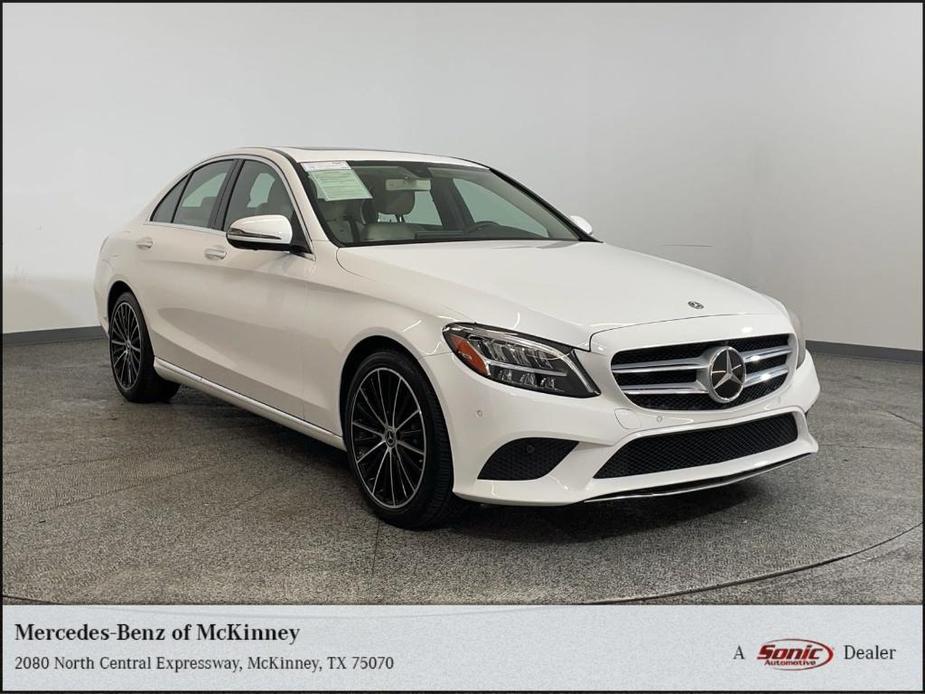 used 2020 Mercedes-Benz C-Class car, priced at $28,999