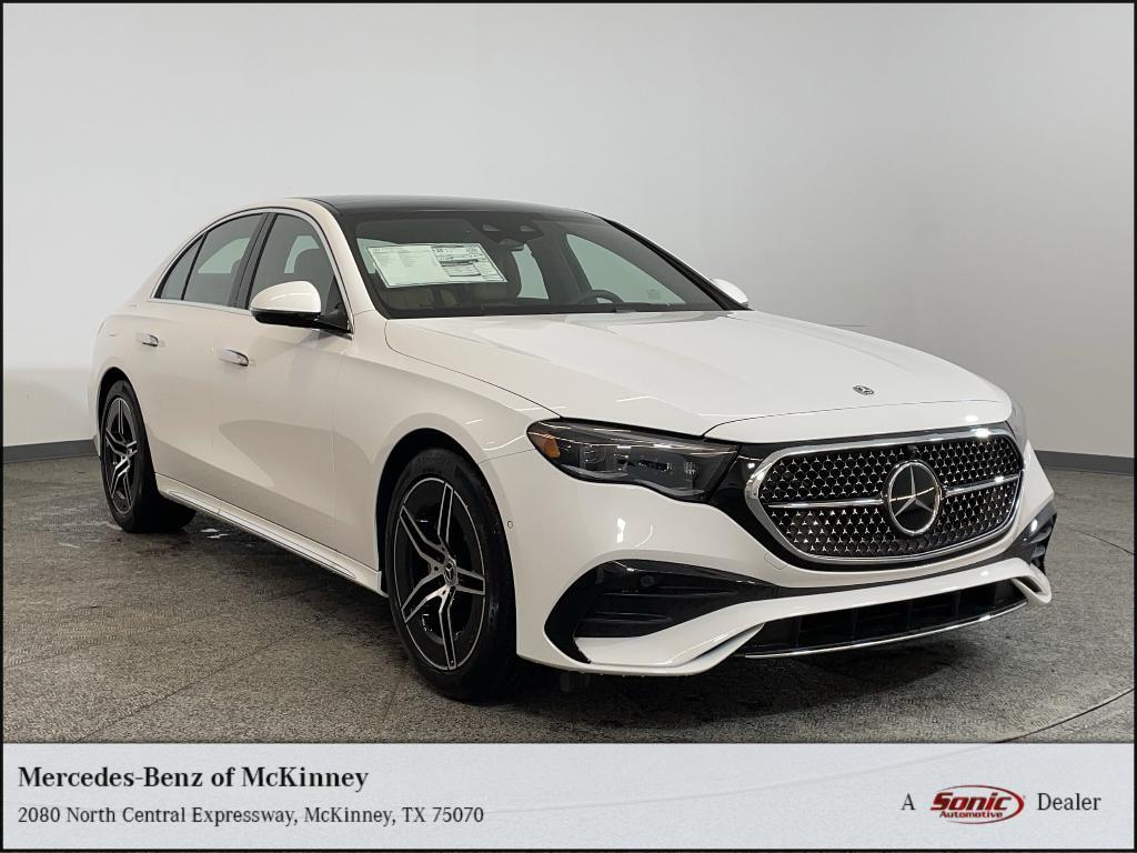 new 2025 Mercedes-Benz E-Class car, priced at $77,395