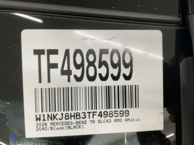 new 2026 Mercedes-Benz AMG GLC 43 car, priced at $80,895