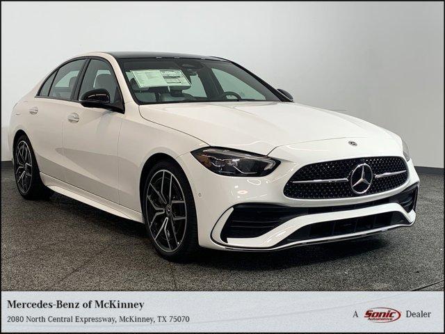 new 2024 Mercedes-Benz C-Class car, priced at $55,945