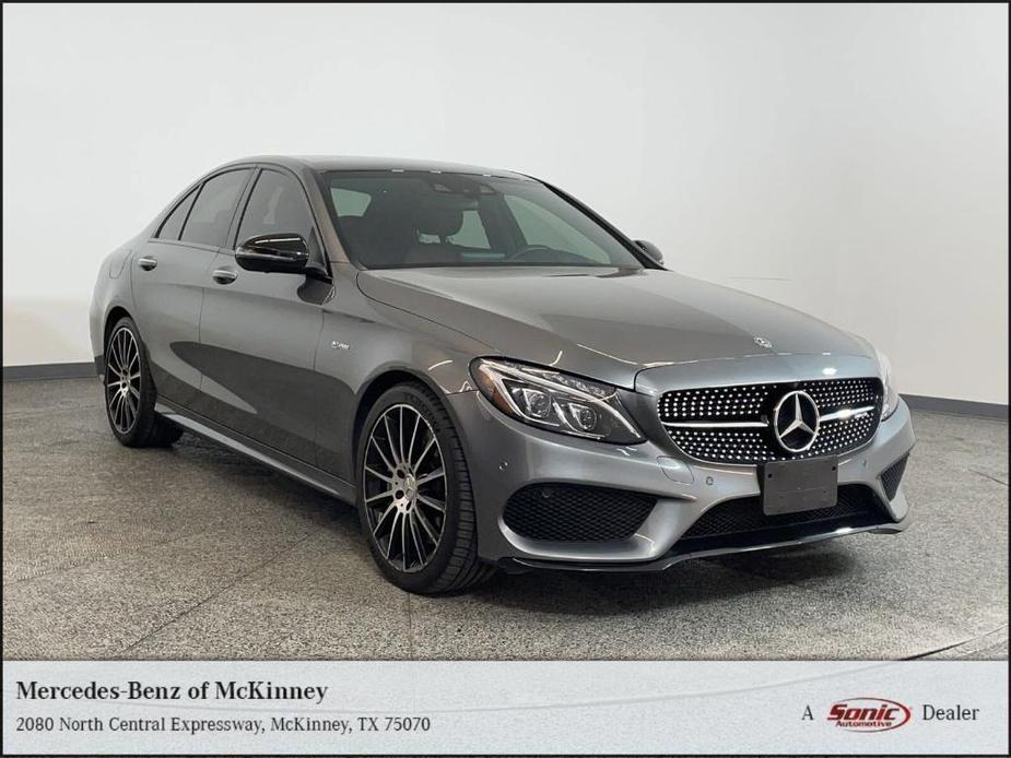 used 2018 Mercedes-Benz AMG C 43 car, priced at $33,999