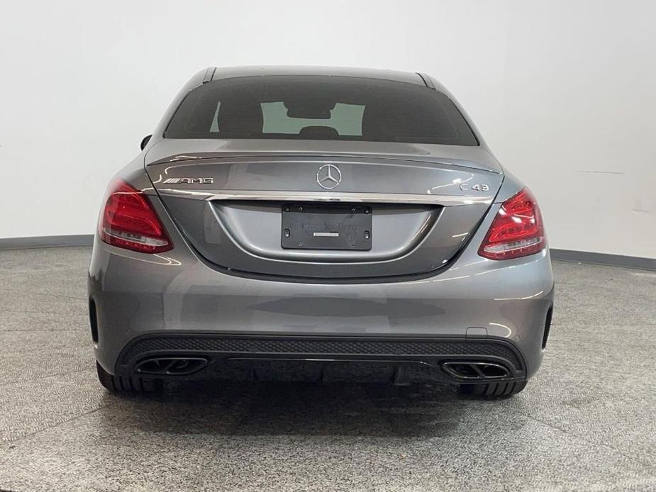 used 2018 Mercedes-Benz AMG C 43 car, priced at $33,999