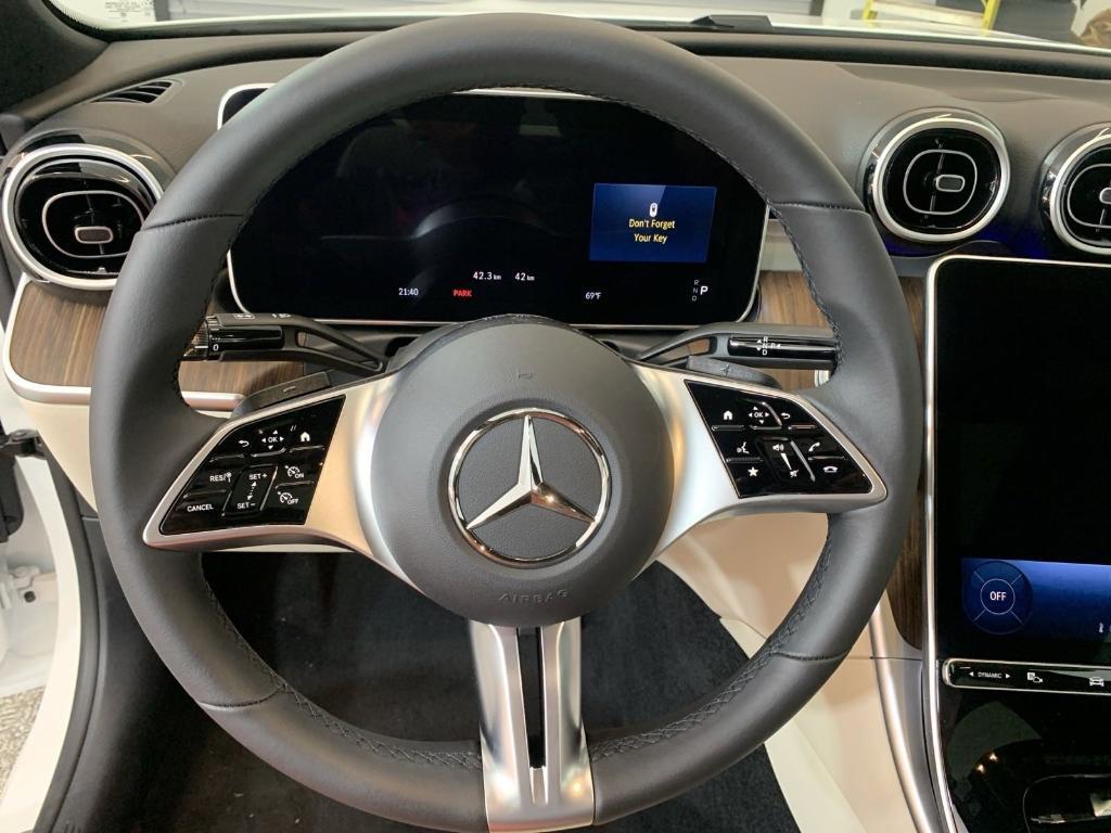 new 2025 Mercedes-Benz C-Class car, priced at $49,805