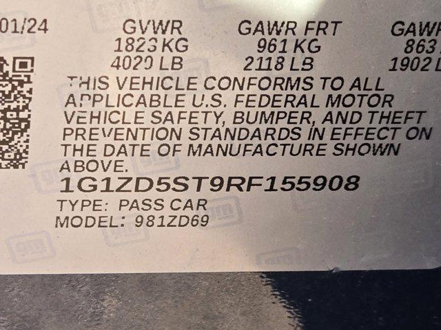 used 2024 Chevrolet Malibu car, priced at $18,476