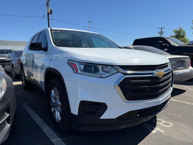 used 2021 Chevrolet Traverse car, priced at $23,295