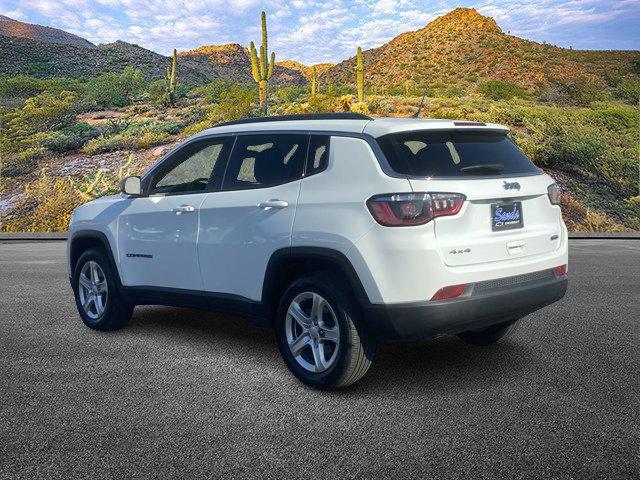 used 2023 Jeep Compass car, priced at $18,399