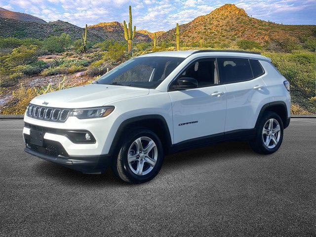 used 2023 Jeep Compass car, priced at $18,399