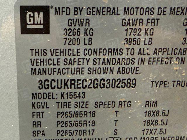 used 2016 Chevrolet Silverado 1500 car, priced at $24,995