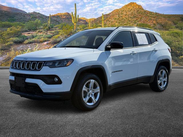 used 2023 Jeep Compass car, priced at $18,844