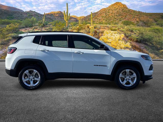 used 2023 Jeep Compass car, priced at $18,844