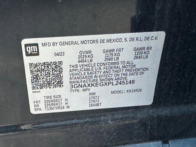 used 2023 Chevrolet Equinox car, priced at $19,970