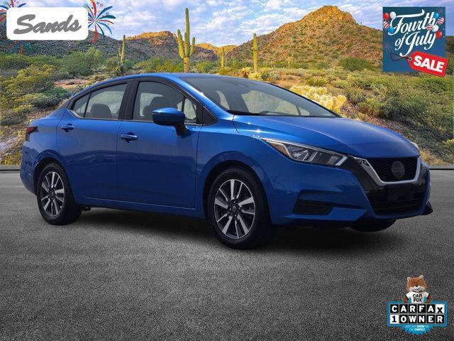 used 2021 Nissan Versa car, priced at $14,976