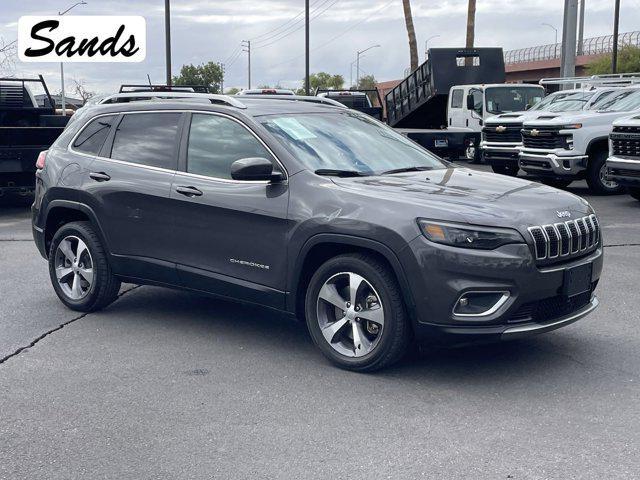 used 2021 Jeep Cherokee car, priced at $19,782