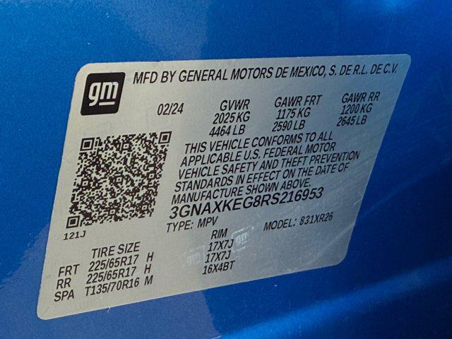 used 2024 Chevrolet Equinox car, priced at $24,964