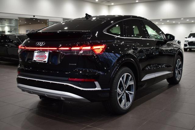 new 2025 Audi Q4 e-tron Sportback car, priced at $69,065