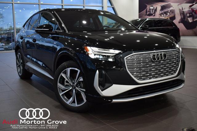 new 2025 Audi Q4 e-tron Sportback car, priced at $69,065