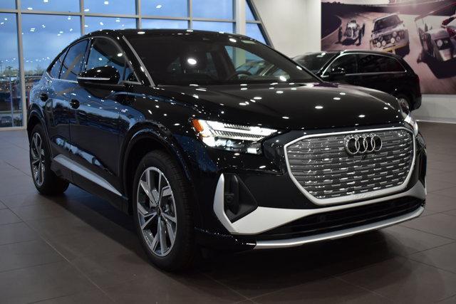 new 2025 Audi Q4 e-tron Sportback car, priced at $69,065