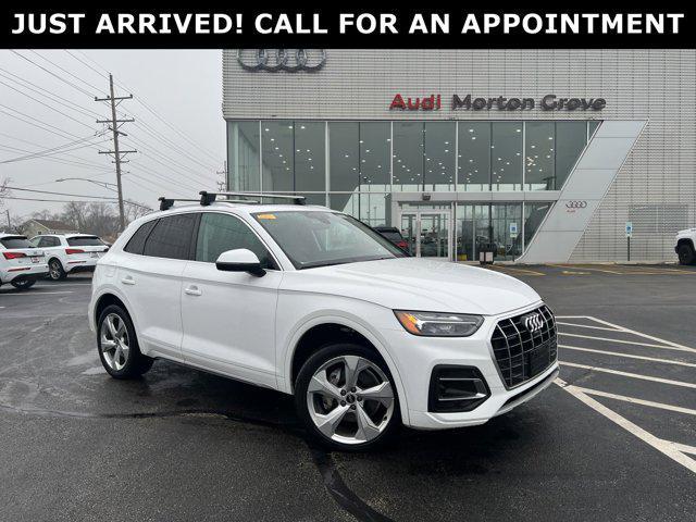 used 2021 Audi Q5 car, priced at $27,700