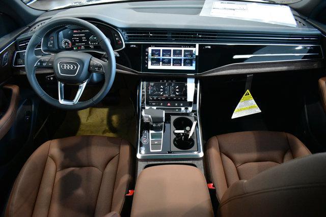 new 2025 Audi Q8 car, priced at $85,720