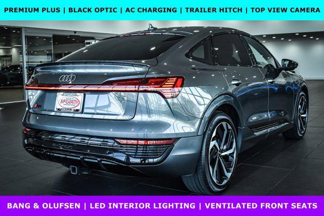 used 2024 Audi Q8 e-tron car, priced at $48,750