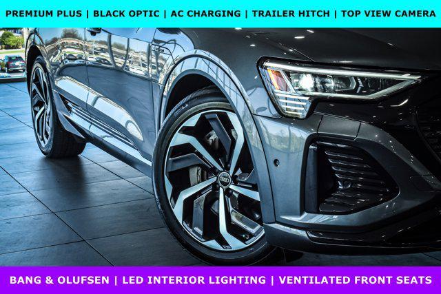 used 2024 Audi Q8 e-tron car, priced at $48,750