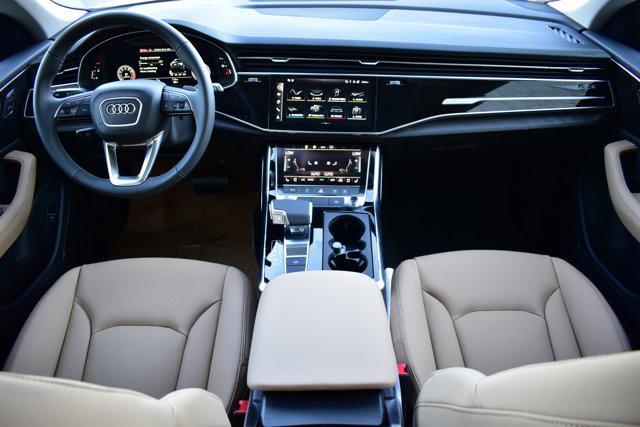 new 2025 Audi Q8 car, priced at $86,560