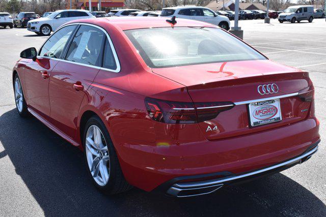 used 2021 Audi A4 car, priced at $27,799