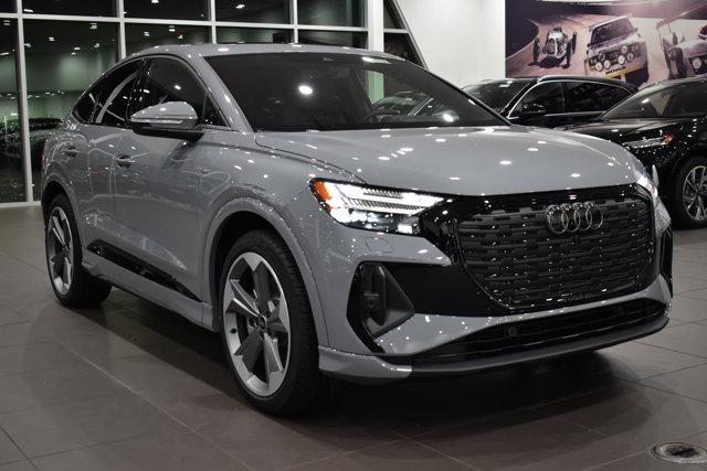 new 2025 Audi Q4 e-tron Sportback car, priced at $70,870