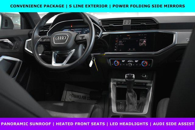 used 2022 Audi Q3 car, priced at $27,349