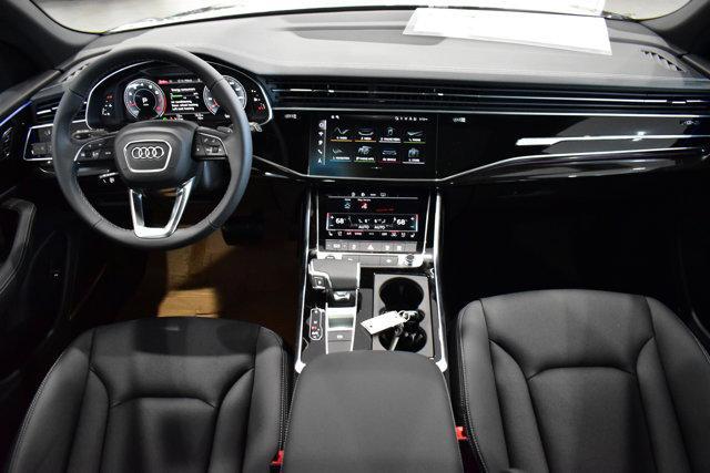 new 2025 Audi Q8 car, priced at $85,305