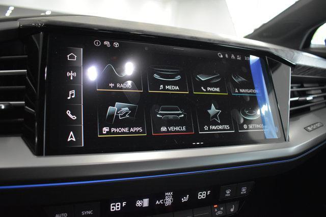 new 2025 Audi Q4 e-tron car, priced at $65,380