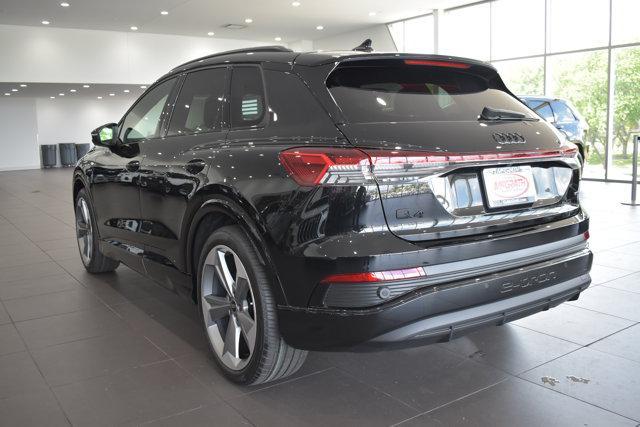 new 2025 Audi Q4 e-tron car, priced at $65,380