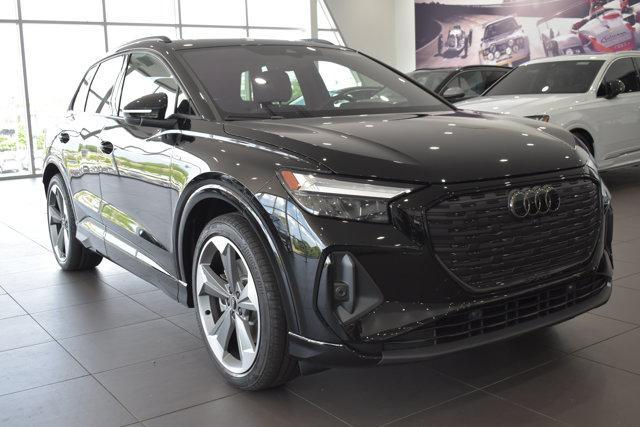 new 2025 Audi Q4 e-tron car, priced at $65,380