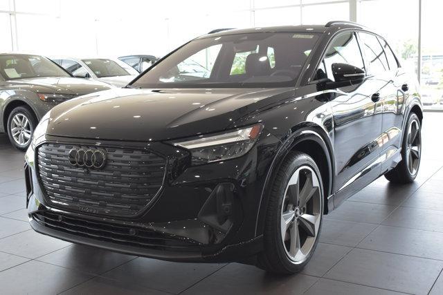 new 2025 Audi Q4 e-tron car, priced at $65,380