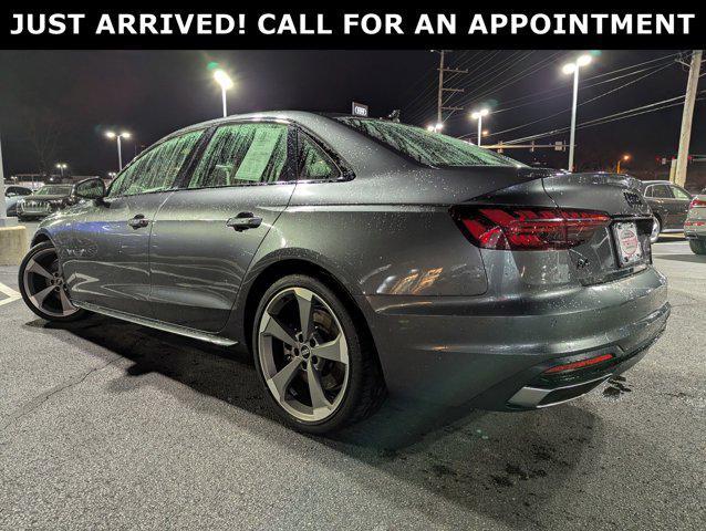 used 2021 Audi A4 car, priced at $27,500