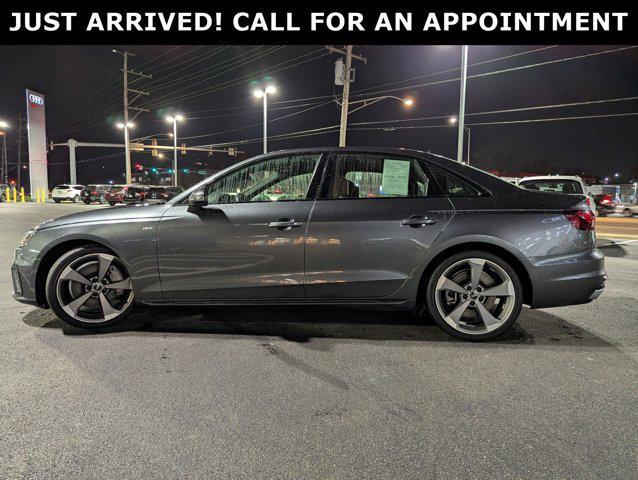 used 2021 Audi A4 car, priced at $27,500