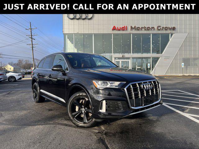 used 2021 Audi Q7 car, priced at $31,999