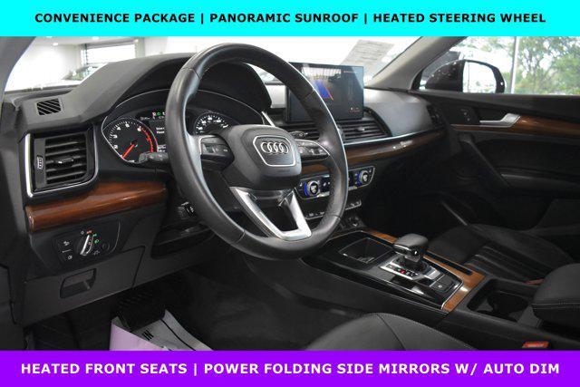 used 2023 Audi Q5 car, priced at $35,699