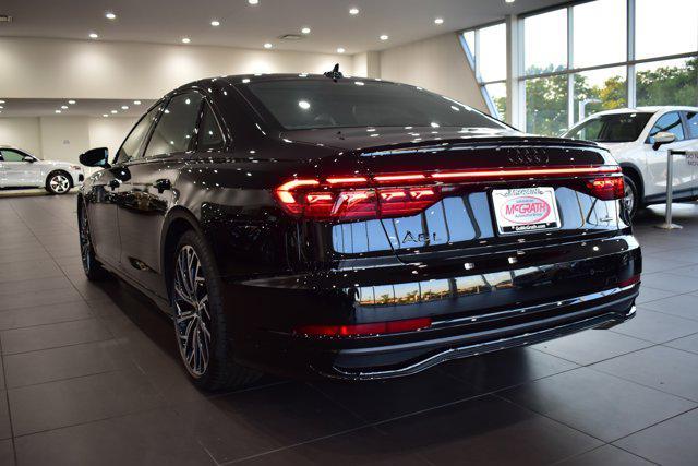 new 2024 Audi A8 car, priced at $107,795