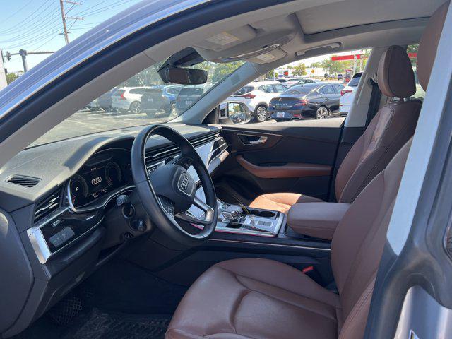 used 2022 Audi Q8 car, priced at $49,999