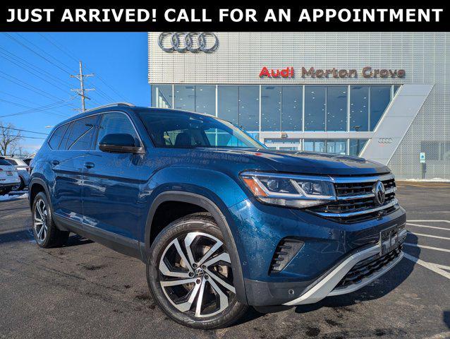 used 2021 Volkswagen Atlas car, priced at $24,599